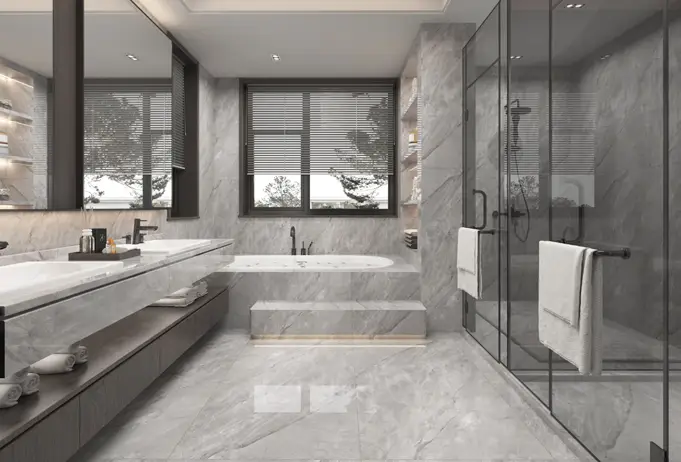 Sintered Stone bathroom project